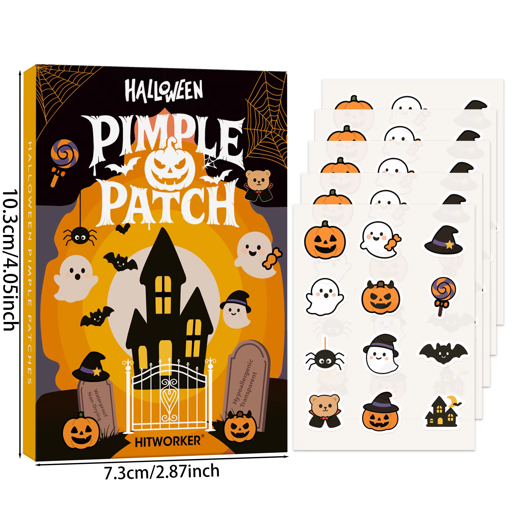 60 Pcs Halloween Acne Patches